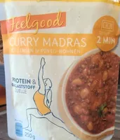Curry Madras mit Linsen & Pinto-Bohnen