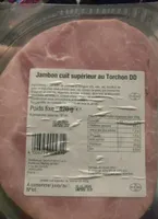 Jambon cuit supérieur au torchon DD