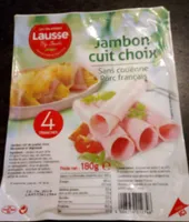 Jambon cuit choix sans couenne Porc français