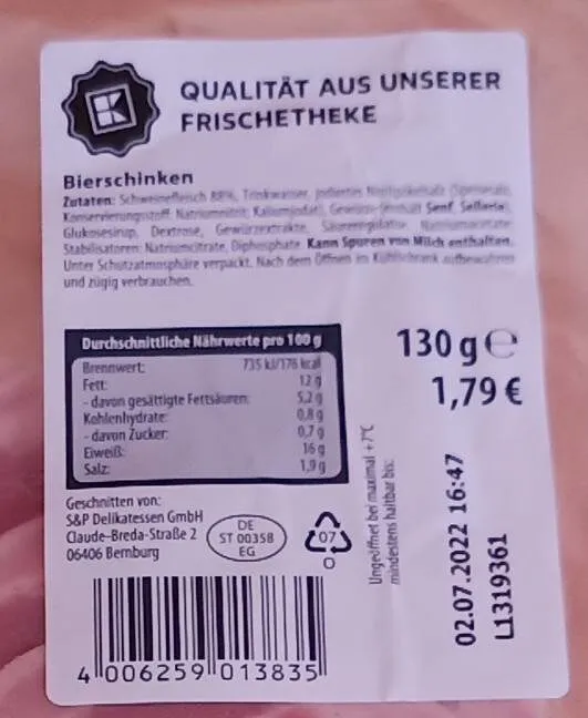 Bierschinken