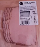 Fleischkäse fein zerkleinert