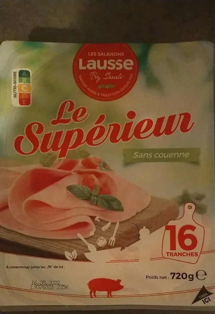 Jambon sans couenne