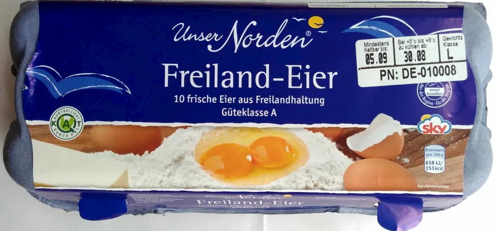 Freiland-Eier