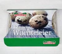 12 Frische Wachteleier