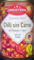 Chili sin Carne mit Bohnen und Mais