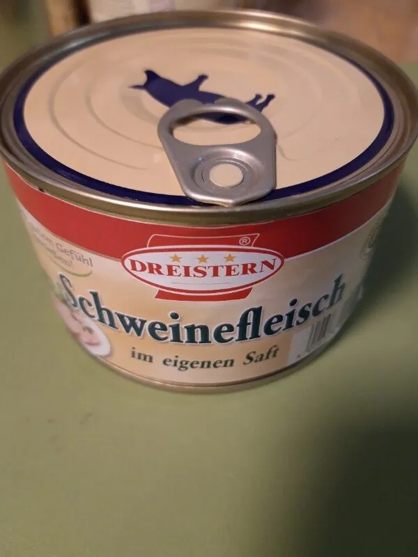 Schweinefleisch im eigenen Saft