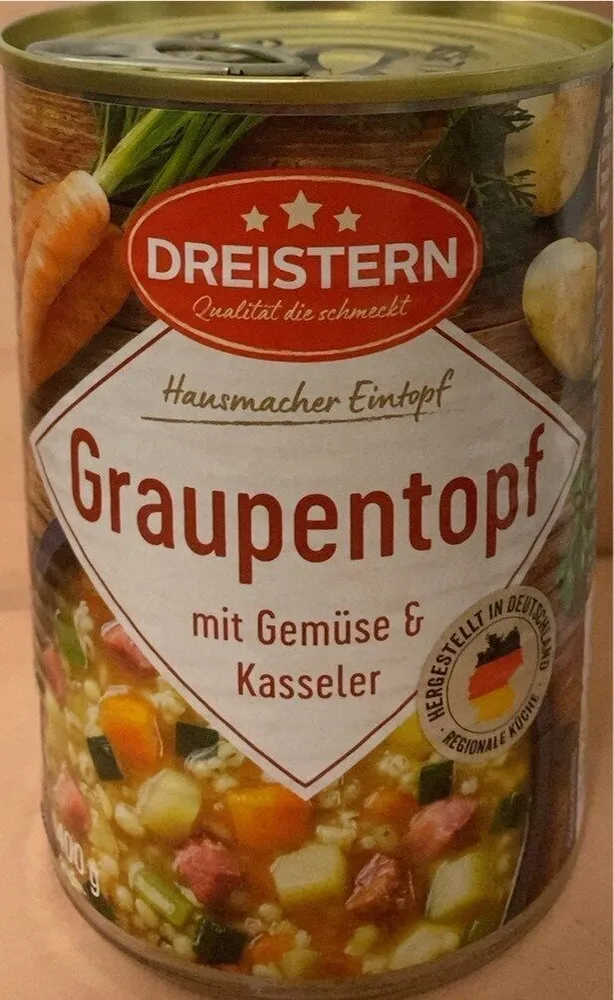 Graupentopf mit Gemüse & Kasseler