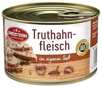 Truthahnfleisch im eigenen Saft
