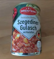 Szegediner Gulasch mit Kartoffeln