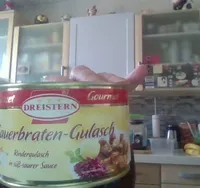 Sauerbraten-Gulasch Dreistern