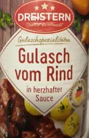 Gulasch vom Rind/ Dreistern