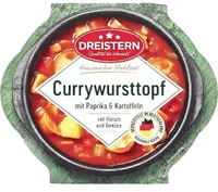 Currywursttopf mit Paprika und Kartoffeln
