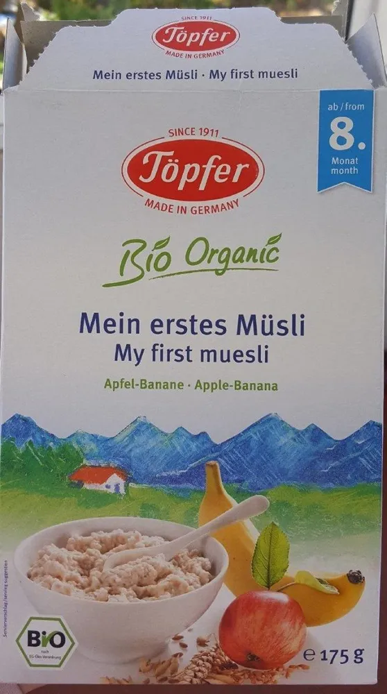 Mon premier muesli
