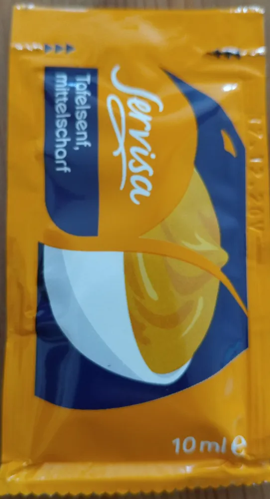 Servisa Tafelsenf, mittelscharf