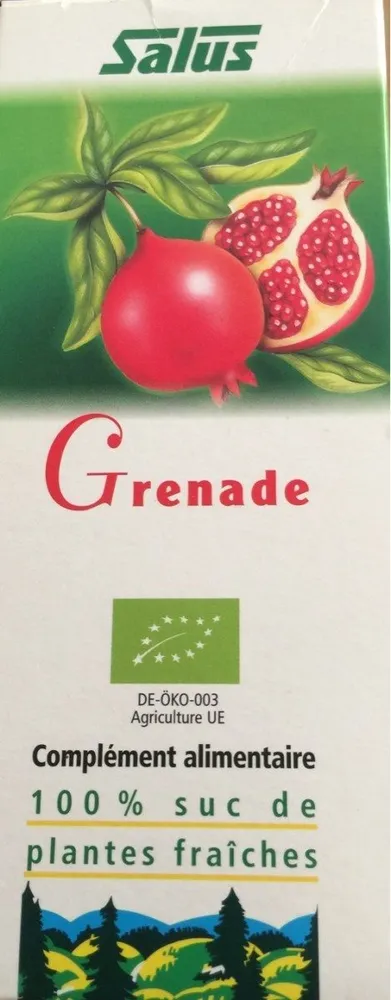 Grenade Suc Frais Bio - 200 ML - Salus
