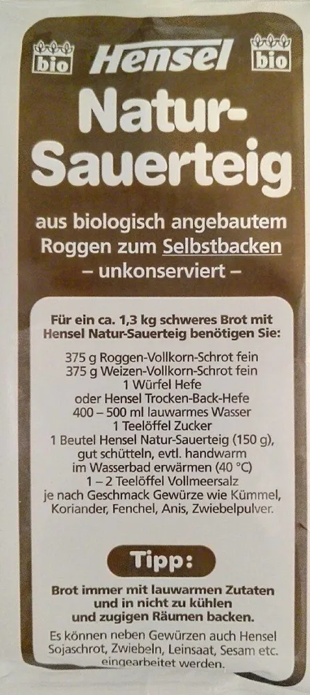 Hensel Natur Sauerteig