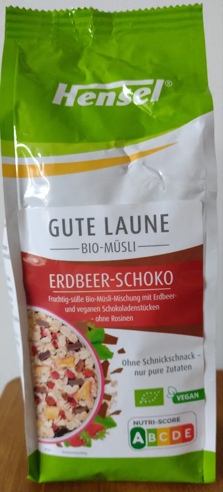 Gute Laune Bio-Müsli ERDBEER-SCHOKO