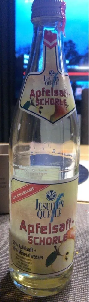 Apfelsaft Schorle