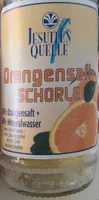 Orangensaft Schorle
