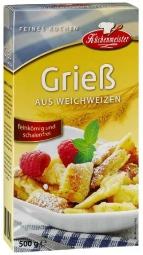 Grieß aus Weichweizen