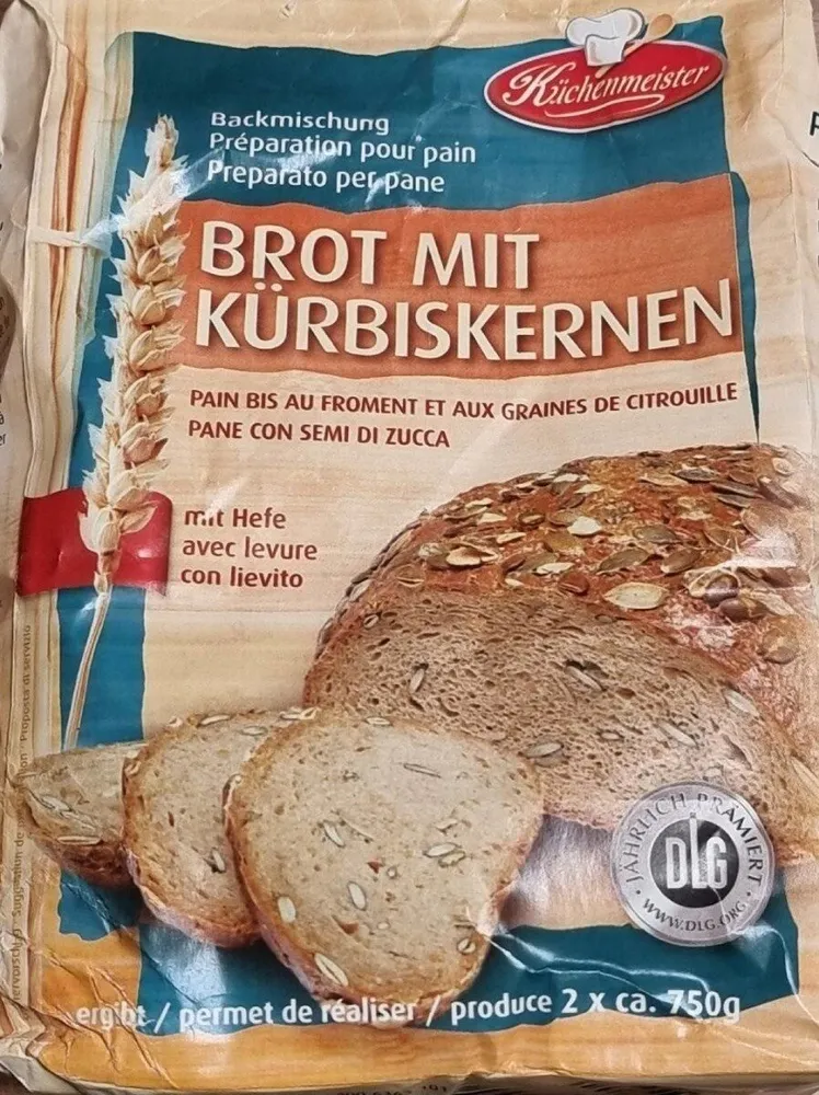 Backmischung Kürbiskernbrot