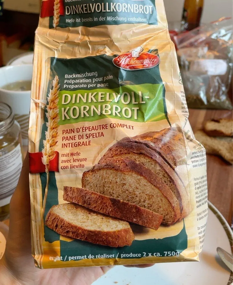 Dinkevollkornbrot Backmischung
