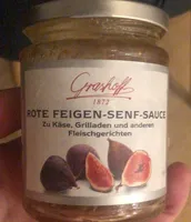 Rote Feigen-Senf-Sauce