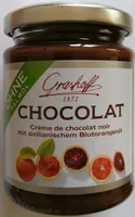 Crème de chocolat noir mit sizilianischem Blutorangenöl