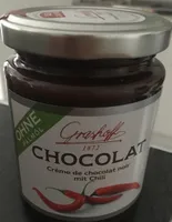 Creme de chocolat noir au piment