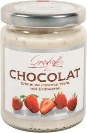 Crema De Xocolata Blanca Amb Maduixes Grashoff