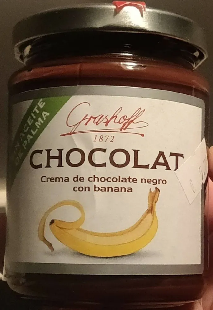 Chocolat noir à la banane