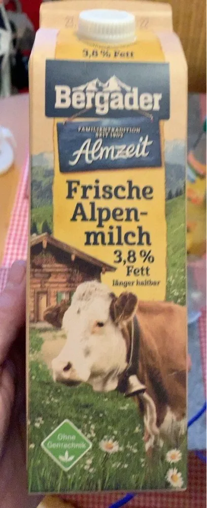 Frische Alpenmilch
