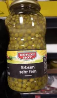 Erbsen sehr fein