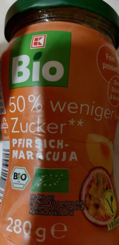 Pfirsich Maracuja Marmelade