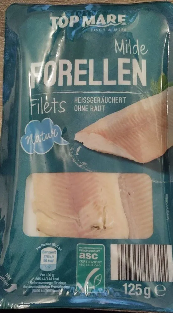 Forellen Filets Natur