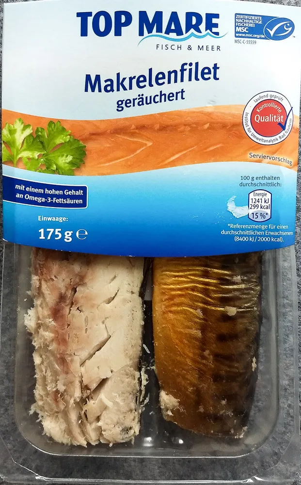 Makrelenfilet geräuchert