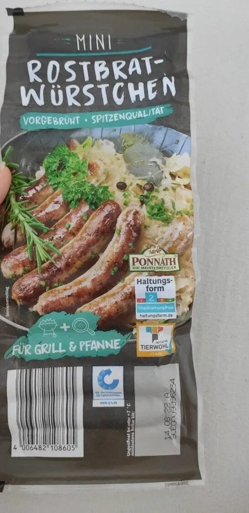 Mini Rostbratwurst