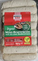 vegane Mini-Bratwürste