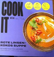 Rote Linsen-Kokos Suppe