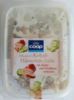 Pikanter Kebab-Hähnchen-Salat