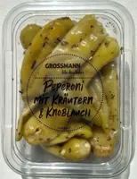 Grossmann Peperoni mit Kräutern und Knoblauch 150g