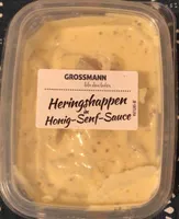 Heringshappen in Honig-Senf-Sauce