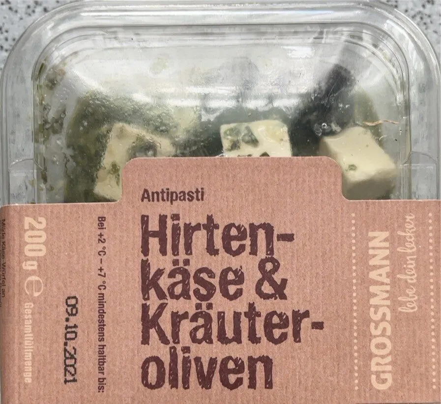 Hirtenkäse & Kräuteroliven Antipasti