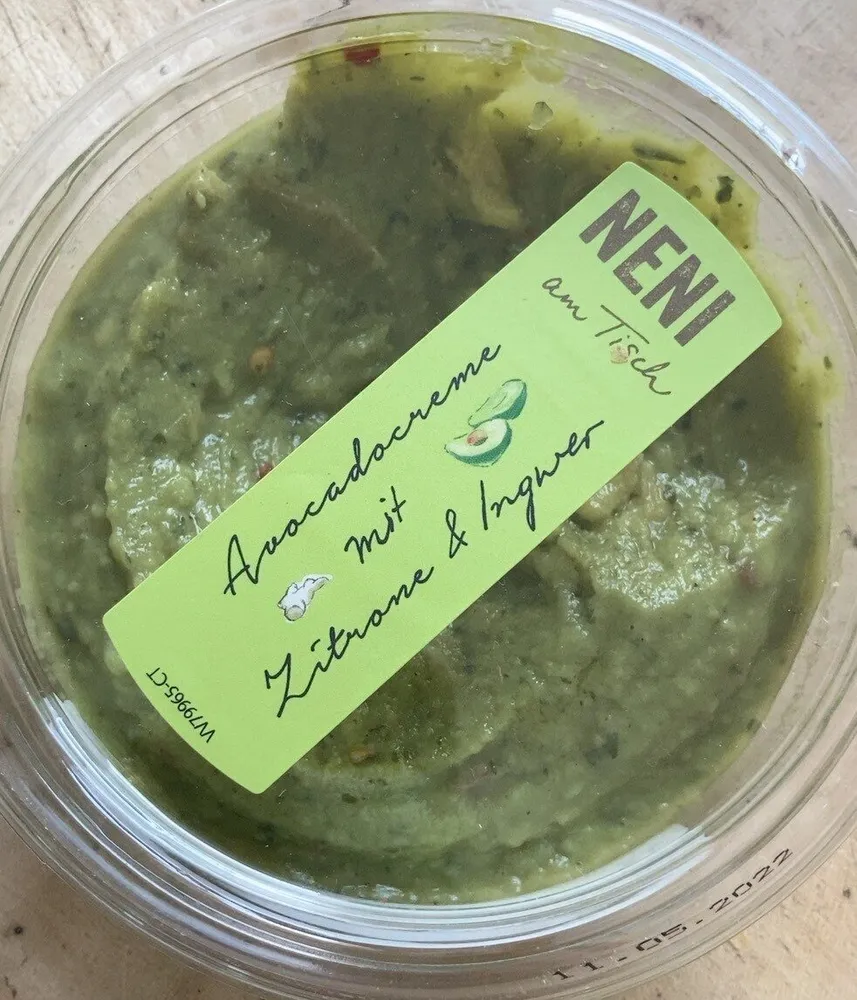 Avocadocreme mit Zitrone & Ingwer