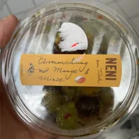 Oluvenmischung mit Mango und minze