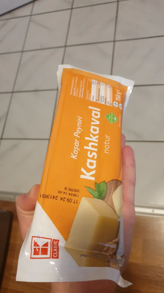 Kaşar Peyniri Kashkaval natur
