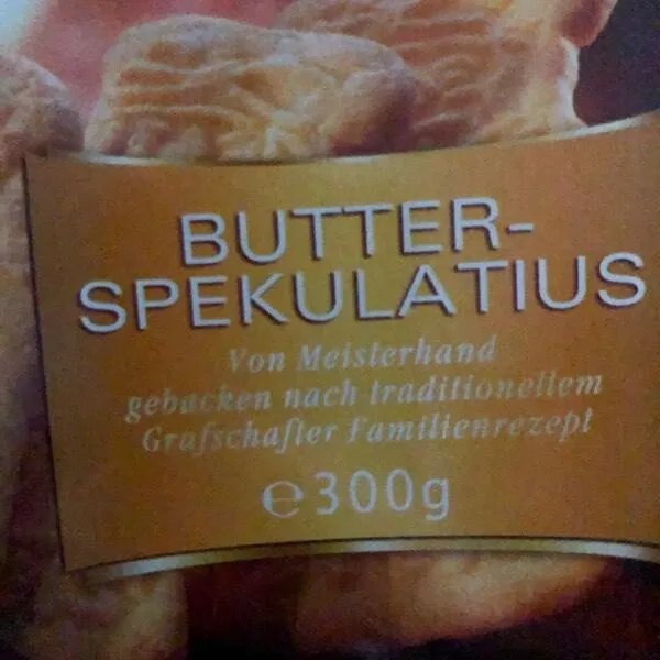 Butter Spekulatius