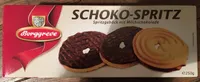 SCHOKO-SPRITZ Spritzgebäck mit Milchschokolade