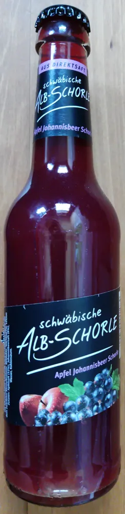 Apfel Johannisbeer Schorle