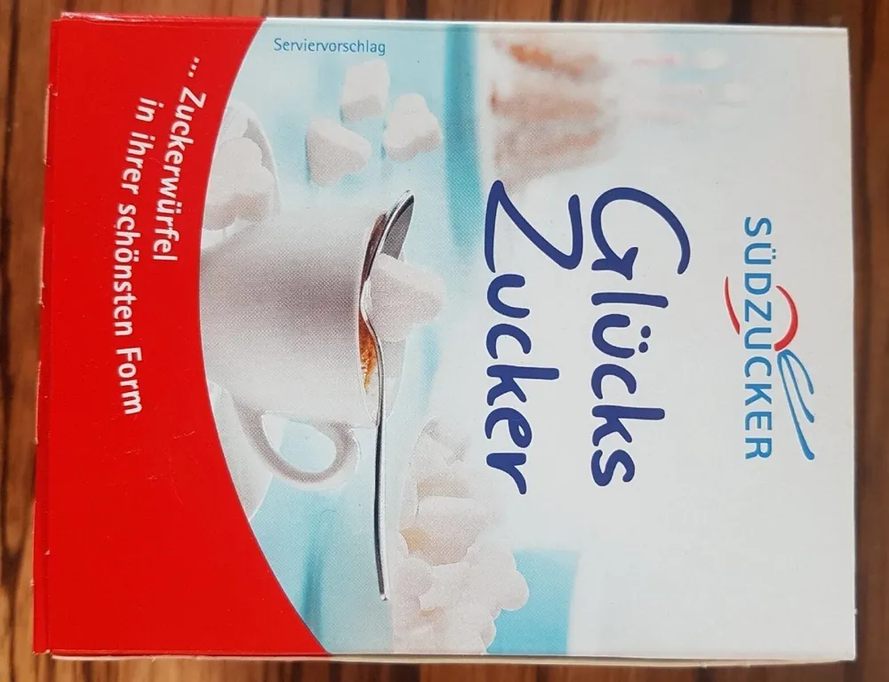 Südzucker Glückswürfel Zuckerwürfel (500g Tüte)